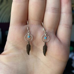 Dreamcatcher earrings